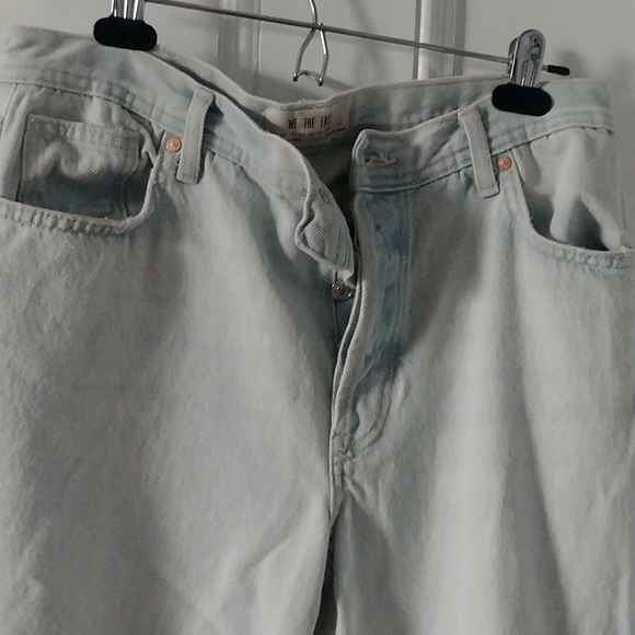 We The Free ladies faded ripped and frayed /cropped button fly jeans sz.30 - Picture 7 of 12